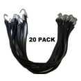 thumbnail image 1 of 15 Inch Rubber Tarp Straps w/ Crimped S Hooks | 20 PACK, 1 of 8