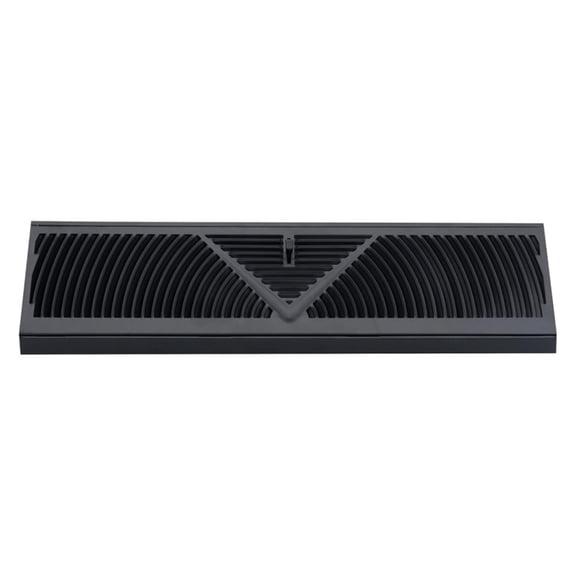 15 Inch Steel Floor Ventilation Grille Circular Airflows 180 Degree Quiet Operate Easy to clean Panel for Home Improvement