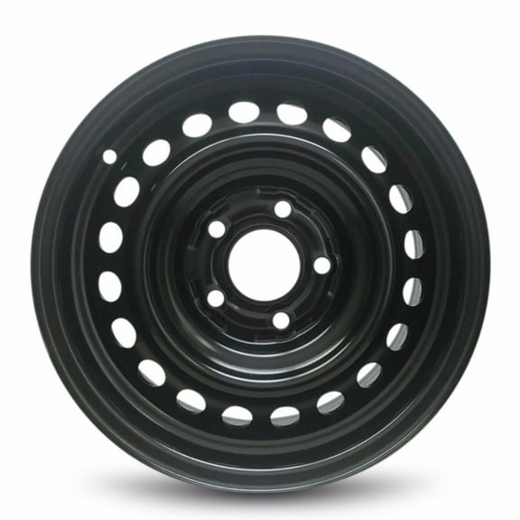 15 Inch Steel Wheel for 2006-2011 Honda Civic Painted Black Rim- New OEM Replacement