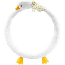 15 Inch Steering Wheel Cover, Comfortable Grip Cartoon Design Anti-Static Plush Car Styling Steering Wheel Cushion for Automobiles