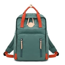 15 Inch Travel Backpack Carry-on Laptop Backpack Lightweight College School Bag Casual Daypack Overnight Bag Weekender Bag Gift for Men Women - Green