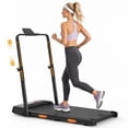 thumbnail image 1 of 3 In 1 Height Adjustable Treadmill,3.0HP Foldable Walking Pad,Quiet Under Desk Treadmill for Home Office,300 LBS Weight Capacity, 1 of 8