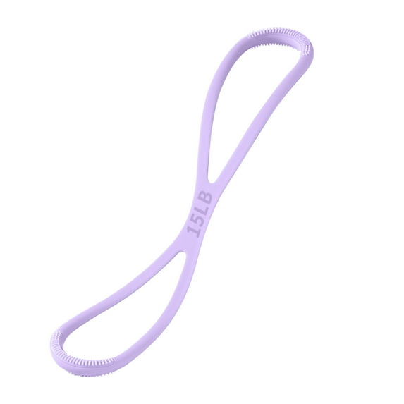 15 LB Resistance Band with Handles for Home Workout Fitness Yoga Strength Training Elastic Exercise