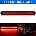 15 LED Trailer Light Bar, Stop Turn Tail Red Lights, Waterproof Brake