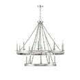 thumbnail image 1 of Polished Nickel 15 Light Chandelier from the Seville Collection, 1 of 5