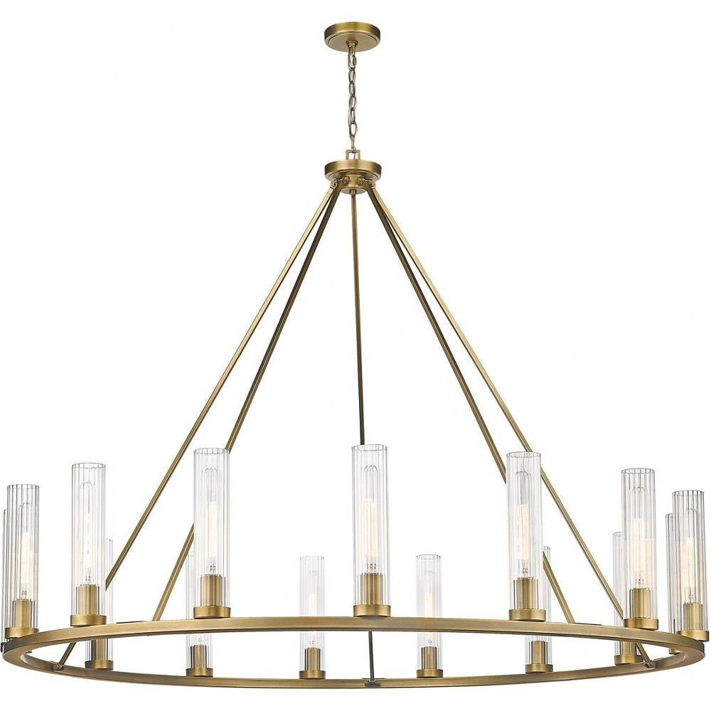 15 Light Chandelier in Transitional Style-48 inches Tall and 60 inches Wide Bailey Street Home 372-Bel-4619868