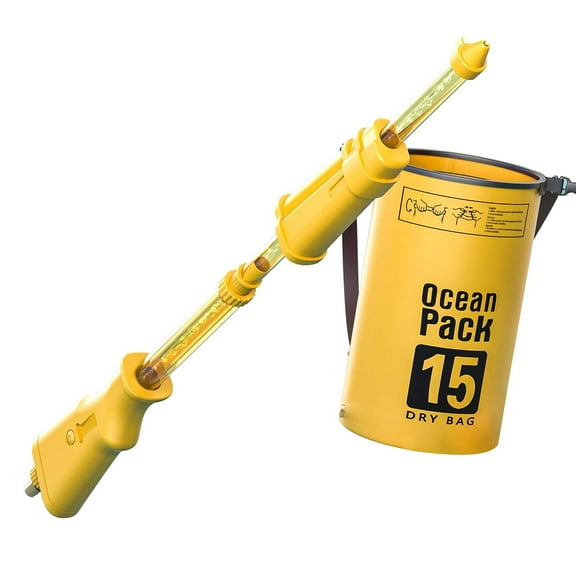 15 Liter Backpack Water Blaster High Capacity Water Gun Pull Out Water Shooter Outdoor Play Toy Summer Water Fighting Game for adult