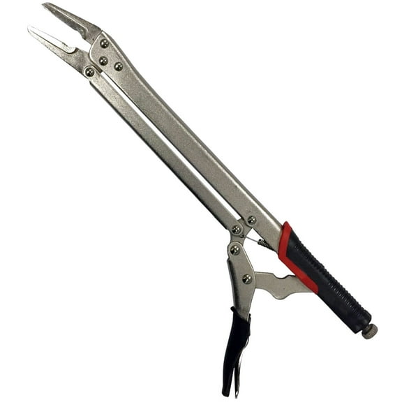 15" Long Reach Locking Pliers with Rubber Grip