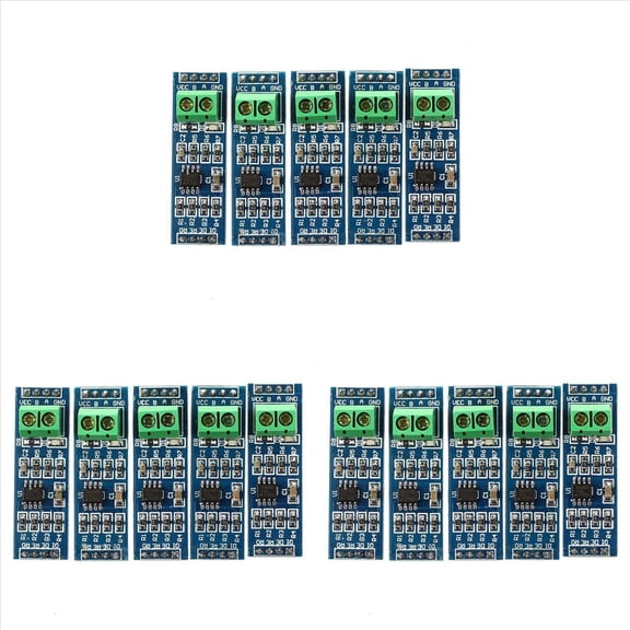 15 MAX485 Module/RS485 Module/TTL to -485 Module Converter Board for 5V,15x MAX485 module