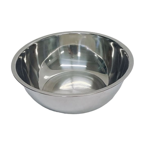 15" Meal Prep Stainless Steel Mixing Bowl,Refrigerator, Food Storage 14.5 QT
