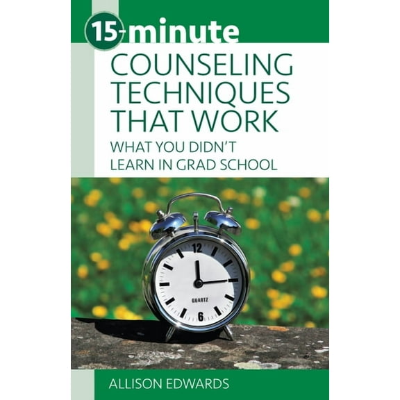 15-Minute Focus: 15-Minute Counseling Techniques that Work : What You Didnt Learn in Grad School (Paperback)