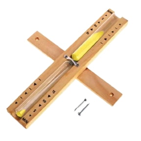 15 Minute Sauna Timer - Rotating Wooden Hourglass Sand Clock with Heat Resistant Design for Home Sauna, SPA Rooms, Hotel Wellness Facilities & Sauna Accessories