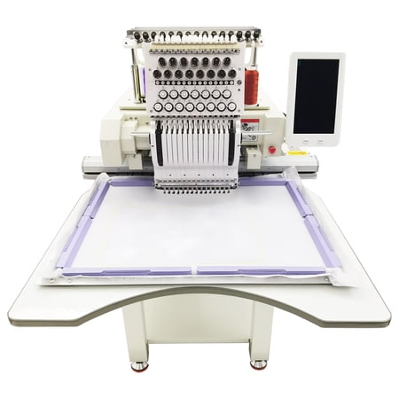 15 Needles Automatic Embroidery Machine Flat Garments Hat Computerized Embroidery Machine
