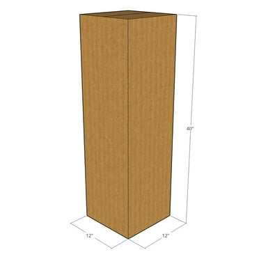 15 New Corrugated Boxes - Size 12x12x40 - 32 ECT