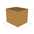 thumbnail image 1 of 14x12x12 Kraft Brown Corrugated Shipping Boxes, 32 ECT Single-Wall, Qty 15, 1 of 3