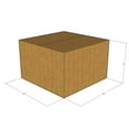 thumbnail image 1 of 14x14x9 Kraft Brown Corrugated Shipping Boxes, 32 ECT Single-Wall, Qty 15, 1 of 4