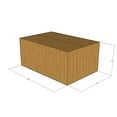 thumbnail image 1 of 18x12x8 Kraft Brown Corrugated Shipping Boxes, 32 ECT Single-Wall, Qty 15, 1 of 3
