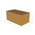 thumbnail image 1 of 22x12x10 Kraft Brown Corrugated Shipping Boxes, 32 ECT Single-Wall, Qty 15, 1 of 3