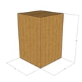 thumbnail image 1 of 8x8x12 Kraft Brown Corrugated Shipping Boxes, 32 ECT Single-Wall, Qty 15, 1 of 3