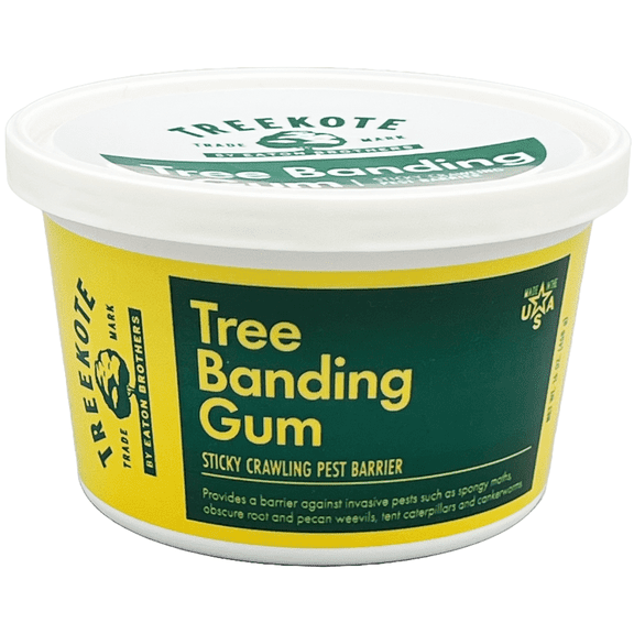 Treekote Tree Banding Gum  15oz Adhesive Coating for Tree Wraps  Long-Lasting, Weather-Resistant Formula  Creates Protective Barrier Layer
