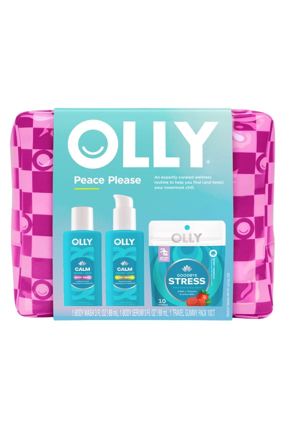 Limited Edition Peace Please Body Care & Vitamin Gift Set, 3 Count