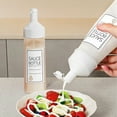 thumbnail image 1 of 15 Ounces Condiment Squeezing Bottles, Flip Top, Plastic Food-Grade, Umbrella Shape Cap, Easy Dispensing Control, for Condiments Oil Icing Liquids, Translucent, 1 of 8