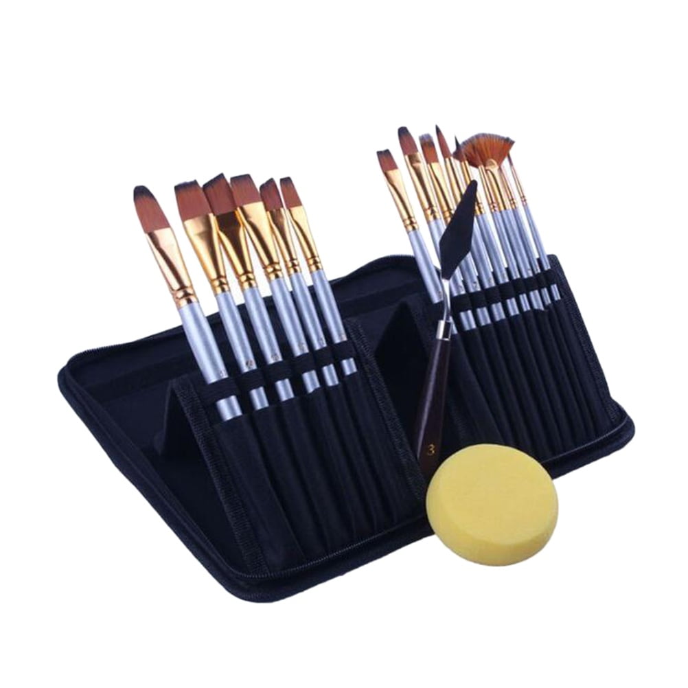 15 PCS Paintbrushes Acrylic Oil Painting Art Supplies Paintbrush