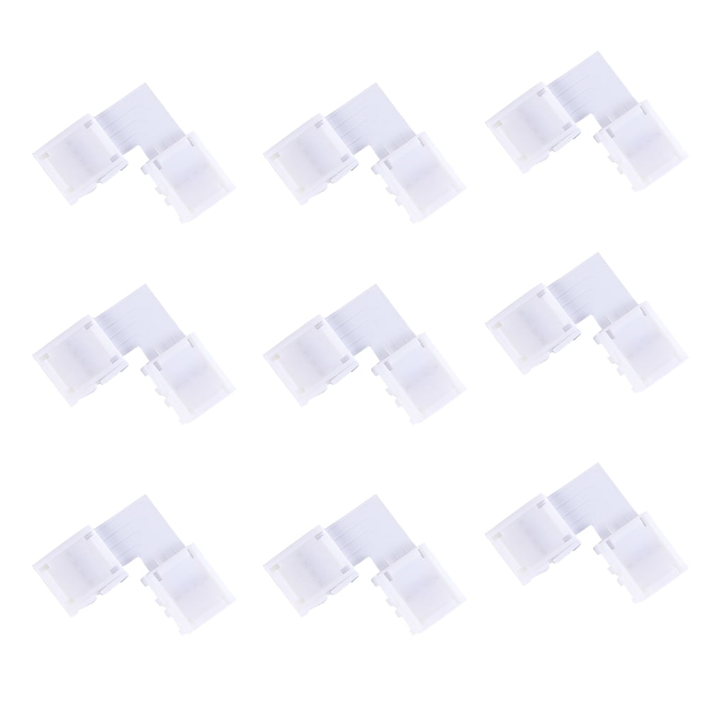 15 PCS RGB Light Connector LED Strip Jumper Connectors Solderfree