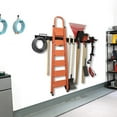 thumbnail image 1 of 15 PCS Tool Storage Rack, Garage Storage Wall Mount Organizer Garden Tool Heavy Duty Racks Broom Holder Hooks Hangers Max 420lb for Rake Shovel Lawn Garden, 1 of 6
