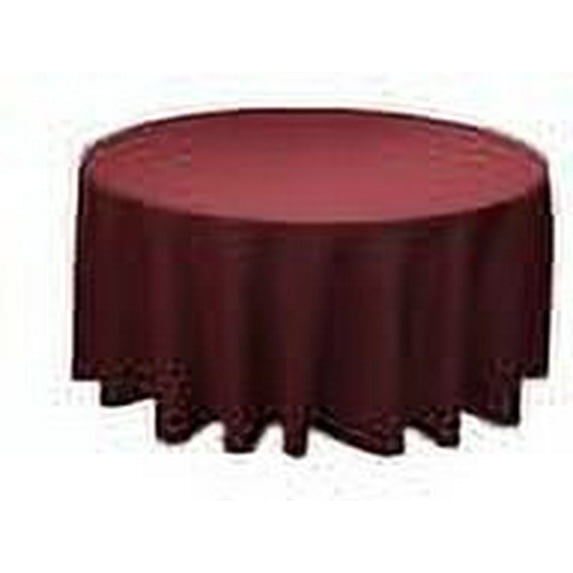 15 Pack 120" Inch round Polyester Tablecloth 24 COLOR Table Cover Wedding Party