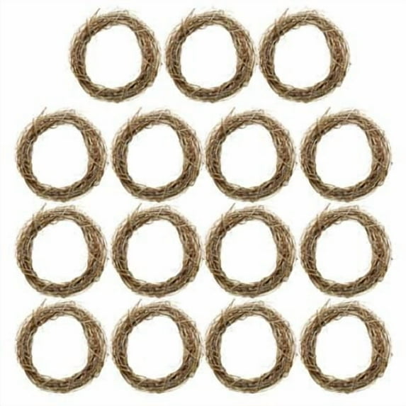 15 Pack: 18" Natural Grapevine Wreath by Ashland - Ready-to-Decorate Rustic Home Decor for Weddings, Birthdays, Parties, and Holidays