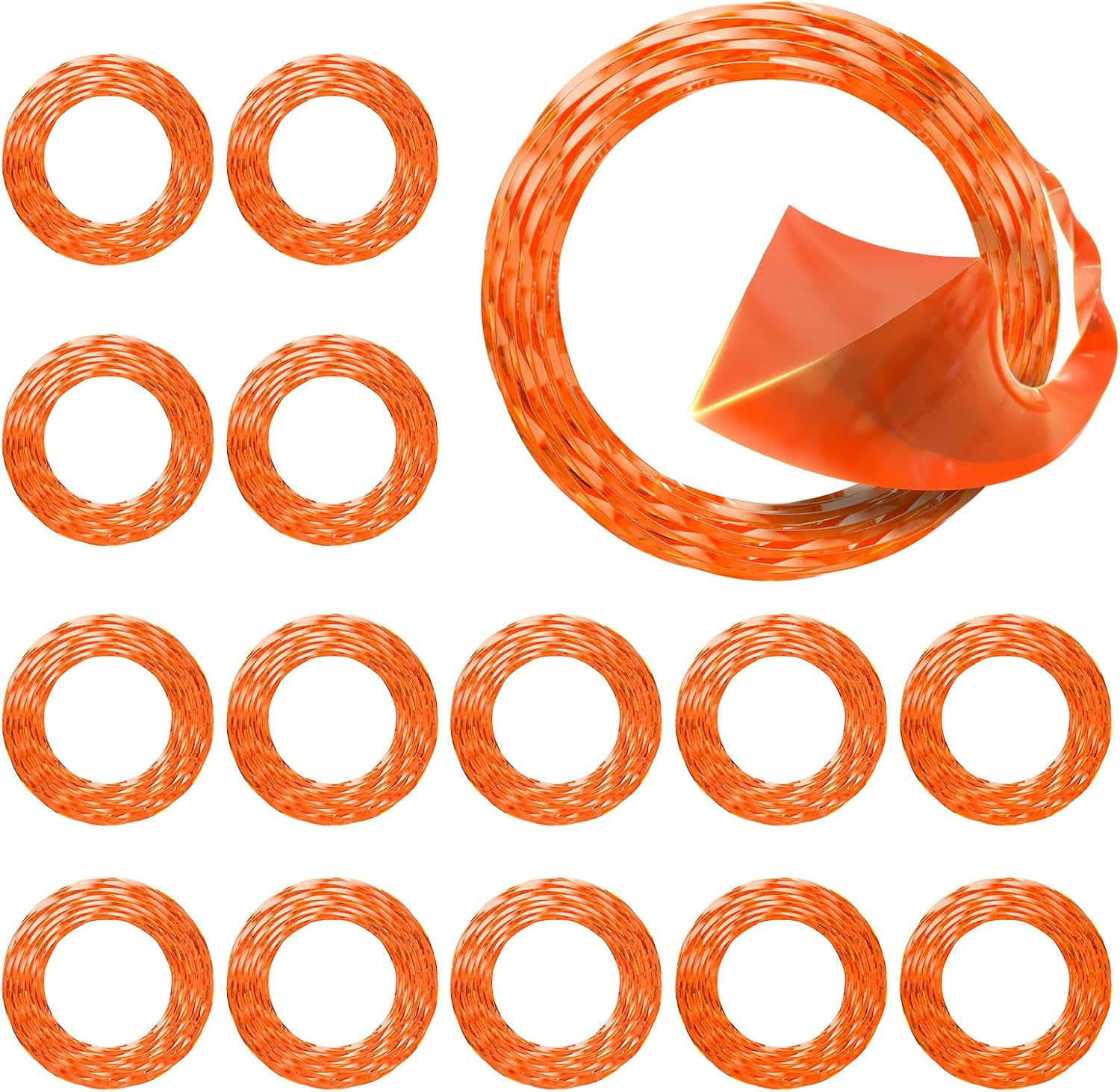15 Pack AL2420P Twisted Trimmer Line Replacement Compatible With EGO Weed Eater 0.095 Inch String