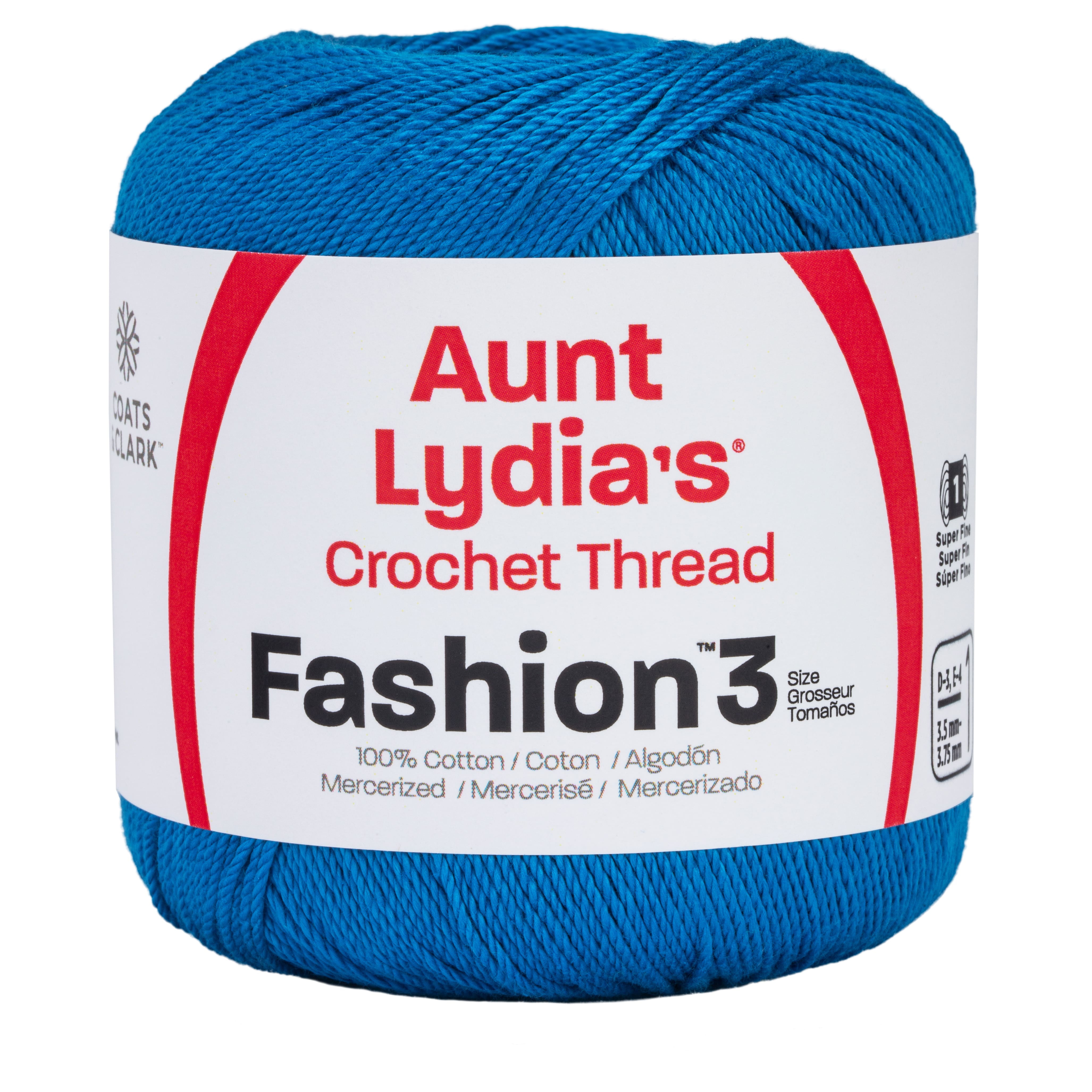 Aunt Lydia's Fashion Crochet Thread, 15 Pack