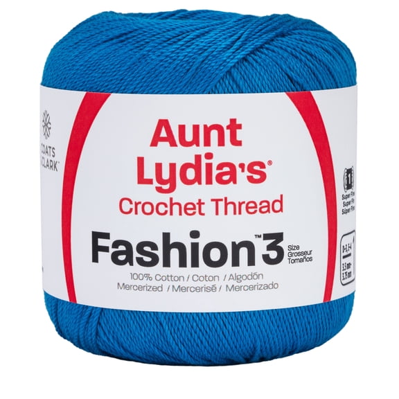 Aunt Lydia's Fashion Crochet Thread, 15 Pack