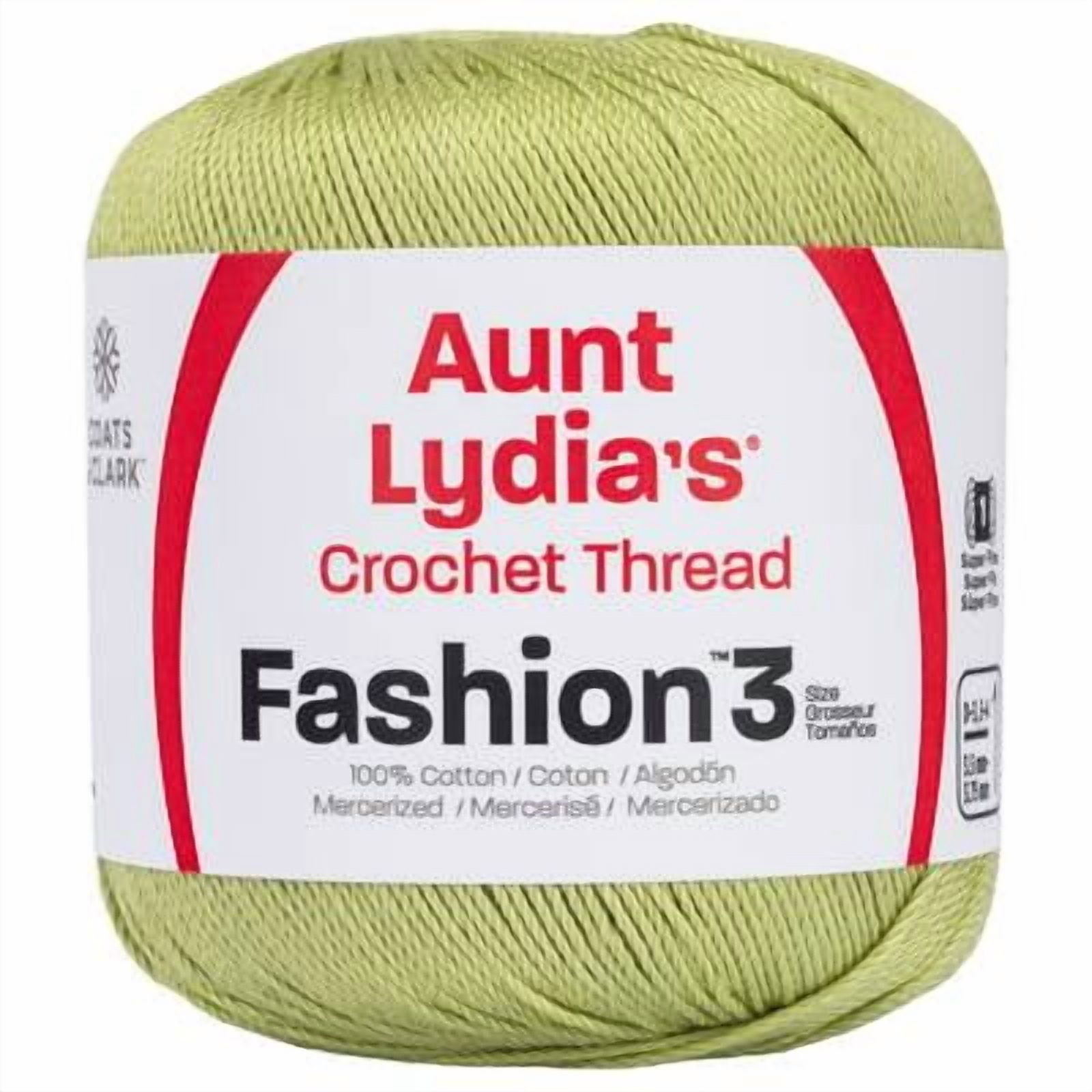 Aunt Lydia's Fashion Crochet Thread, 15 Pack