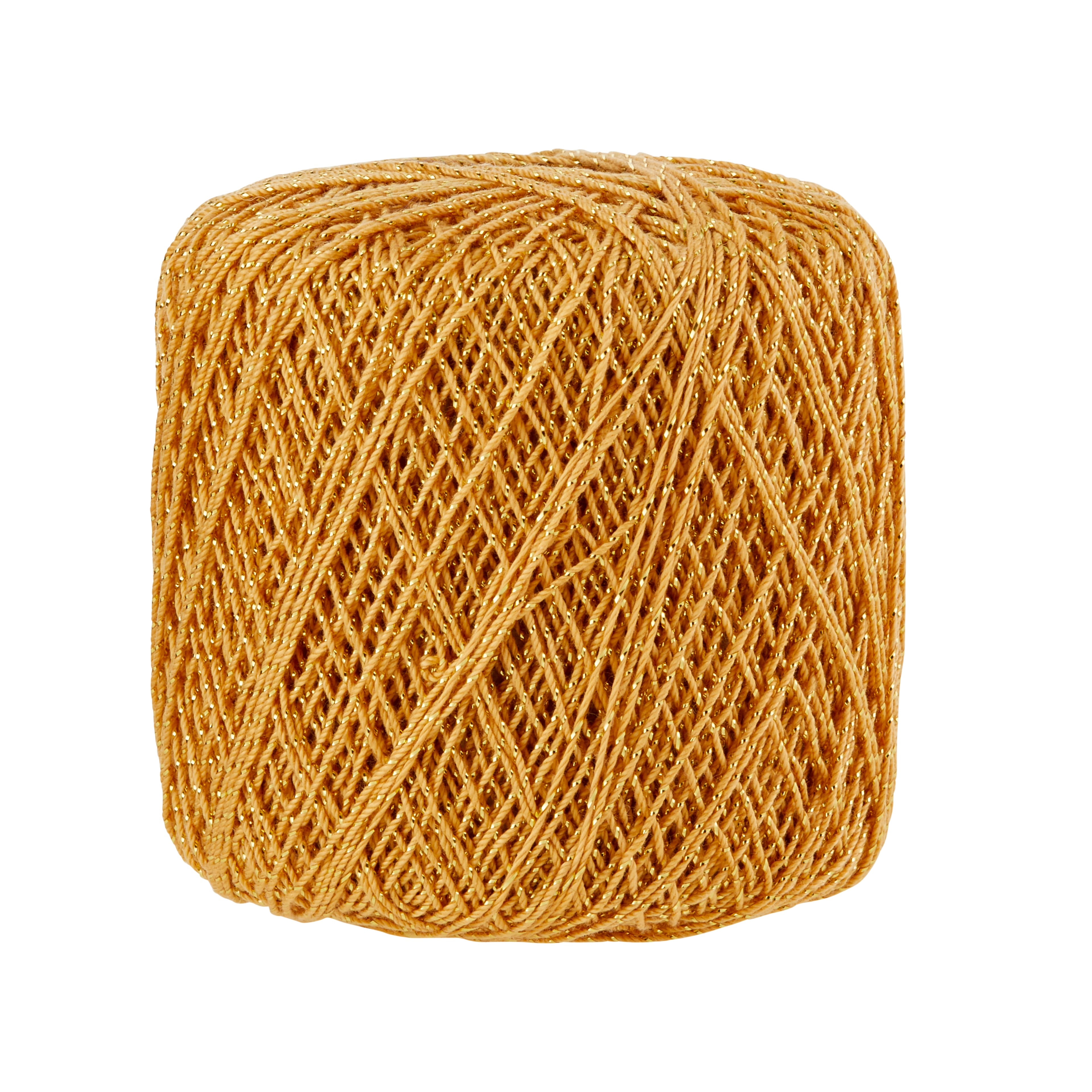 15 Pack Aunt Lydia's® Metallic Gold Crochet Thread™
