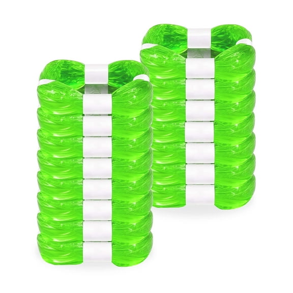 15 Pack Cat Litter Refill Bags Litter Refills Generic Compatible with Litter Genie XL/Plus/Standard/Pet Pail and Jumbo Refills (Green)