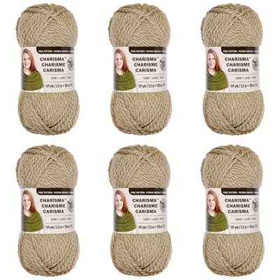 Loops & Threads Charisma Yarn, 6 Pack