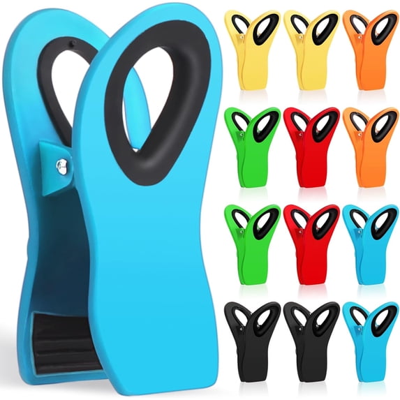 Food Storage Images 15 Pack Chip Clips Bag Clips, Magnetic Bag Clip for Food Storage Heavy ...