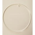 thumbnail image 1 of (15 Pack) Clear 1/8" Acrylic Discs with Hole - Circle, Round, Sheet, (2.5”), 1 of 1