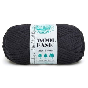 Lion Brand Wool-Ease Thick & Quick Yarn, Solids, 15 Pack