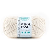 Lion Brand Wool-Ease Thick & Quick Yarn - Solids Yarn for Knitting, Crochet, Weaving, Arts & Crafts - Fisherman, Bulk 15 Pack