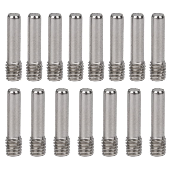 15-Pack M3 Stainless Steel Hex Headless Screws, 12mm Fasteners for RC Car Models