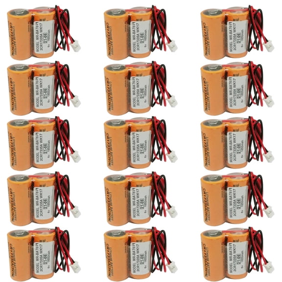 15-Pack MR-BAT6V1 6V Battery 1650mAh 2CR17335A WK17 High-capacity Batteries US STOCK
