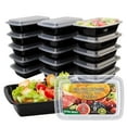 thumbnail image 1 of 15 Pack- Meal Prep Containers 32oz, Plastic Food Prep Containers Reusable, Leakproof To Go Food Containers with Lids, BPA-Free, Microwave/Dishwasher/Freezer Safe, 1 of 7