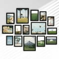 thumbnail image 1 of 15 Pack Picture Frames Collage Wall Decor, Gallery Frame Set for Wall Mounting or Tabletop Display, Multi Sizes Including 3pcs 8x10, 6pcs 5x7, 6pcs 4x6, Black, 1 of 8