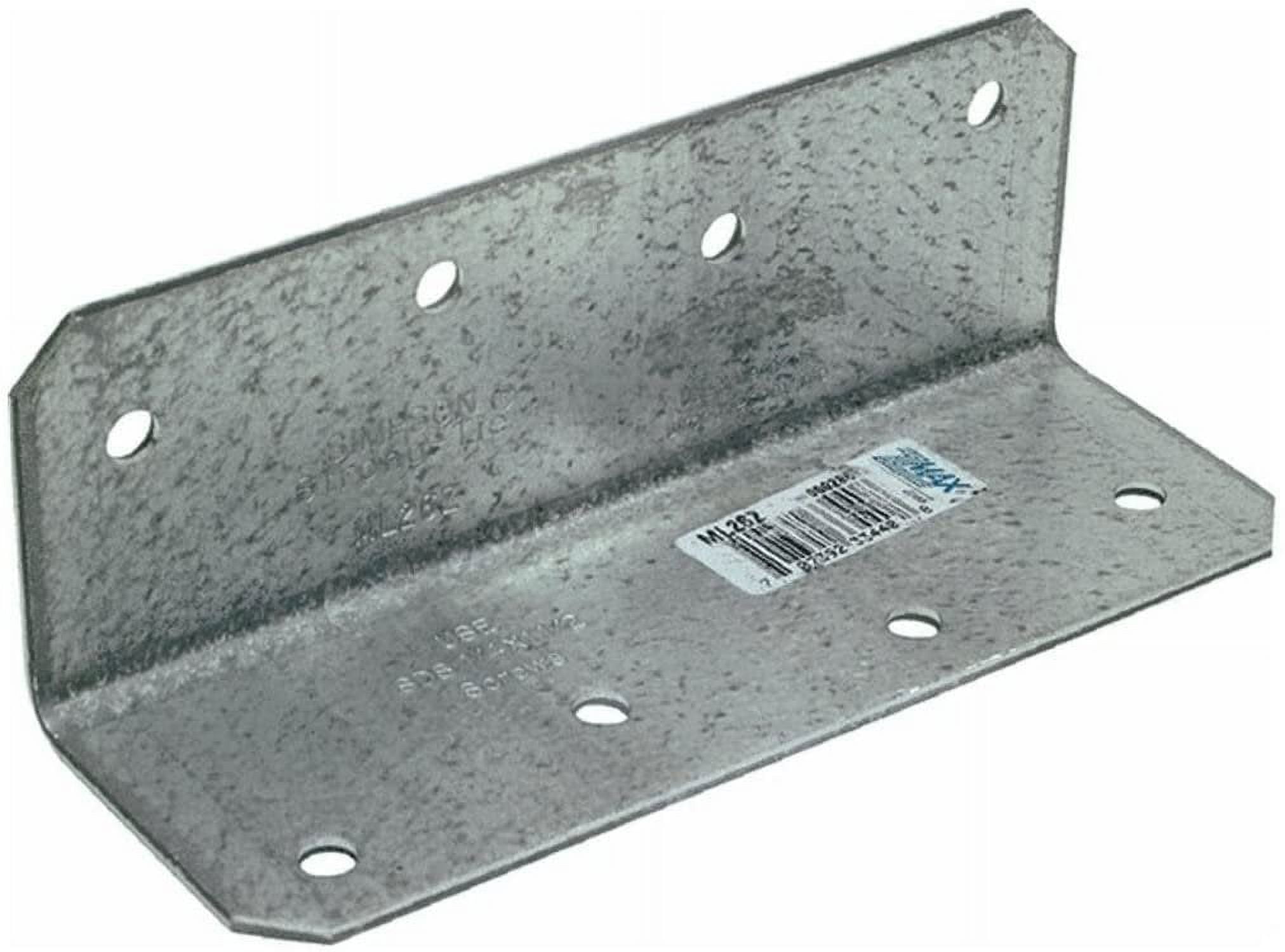 Simpson Strong-Tie ML26Z Angle Bracket 2x6 Brace - Z-Max Finish - 15 Pack, 6 In.
