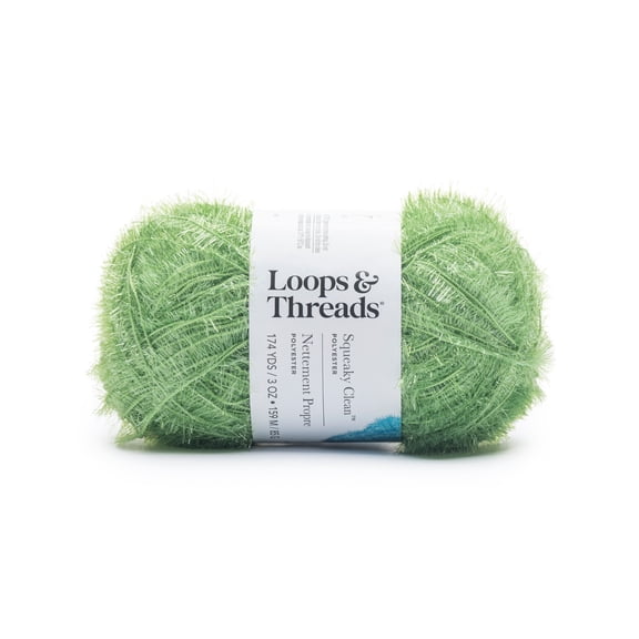 15 Pack: Squeaky Clean™ Sparkle Yarn by Loops & Threads®