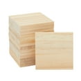 thumbnail image 1 of Bright Creations Unfinished Wood Squares - 3 x 3 in, 15 Pack, 1/4 in Thick - Wood Blanks for Carving, Burning & Painting, 1 of 9