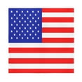 thumbnail image 1 of 15 Pack Unisex Solid Cotton Plain Bandanas - Bulk Wholesale  (USA Flag), 1 of 2